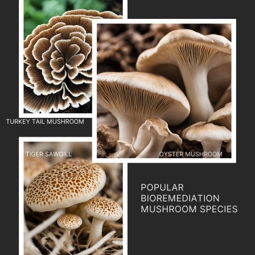 Popular Bioremediation mushroom species