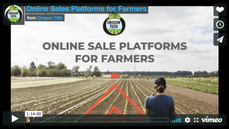 Online Sales Platforms for Farmers (video)